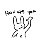 SimpleRabbit（個別スタンプ：1）