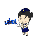 Lady Military Air Force（個別スタンプ：5）