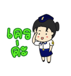 Lady Military Air Force（個別スタンプ：11）