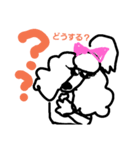 かわいいプードルスタンプ（個別スタンプ：5）