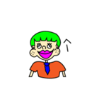 終始穏やか若者達（個別スタンプ：21）