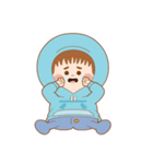 Cap T six sister and orange cat Bobo（個別スタンプ：15）