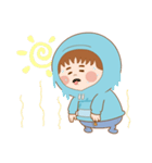 Cap T six sister and orange cat Bobo（個別スタンプ：18）