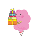 Little Candy Floss enjoy Christmas（個別スタンプ：2）