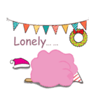 Little Candy Floss enjoy Christmas（個別スタンプ：8）