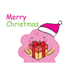 Little Candy Floss enjoy Christmas（個別スタンプ：13）