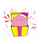 Little Candy Floss enjoy Christmas（個別スタンプ：16）