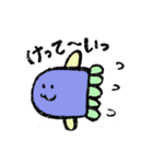 ゆるいうみのいきものたち（個別スタンプ：4）