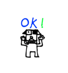 B＆W Dog（個別スタンプ：13）
