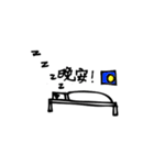 B＆W Dog（個別スタンプ：17）