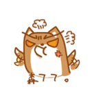 Not cute Shiba dogs（個別スタンプ：5）