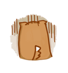 Not cute Shiba dogs（個別スタンプ：9）