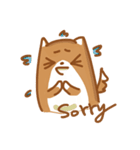 Not cute Shiba dogs（個別スタンプ：20）