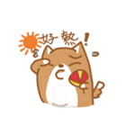 Not cute Shiba dogs（個別スタンプ：27）