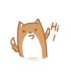 Not cute Shiba dogs（個別スタンプ：29）