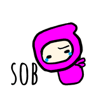 ninja_english2（個別スタンプ：8）
