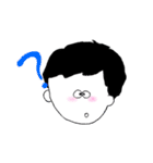 大好きな彼女と友達に送るスタンプ（個別スタンプ：1）