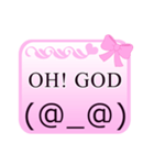 Pink Normal（個別スタンプ：4）