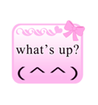 Pink Normal（個別スタンプ：5）