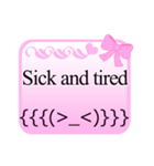Pink Normal（個別スタンプ：11）