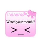 Pink Normal（個別スタンプ：13）