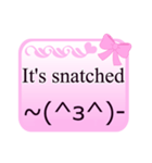 Pink Normal（個別スタンプ：19）