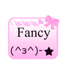 Pink Normal（個別スタンプ：21）