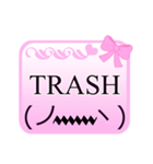 Pink Normal（個別スタンプ：23）