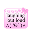 Pink Normal（個別スタンプ：24）