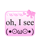 Pink Normal（個別スタンプ：25）