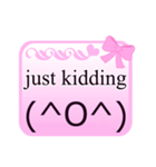 Pink Normal（個別スタンプ：26）