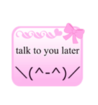 Pink Normal（個別スタンプ：27）