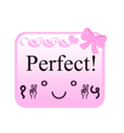 Pink Normal（個別スタンプ：40）