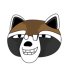 The emoticoner-Brother Raccoon（個別スタンプ：8）