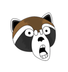 The emoticoner-Brother Raccoon（個別スタンプ：11）