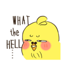 World-weary chicken ＆ Enthusiasm alpaca（個別スタンプ：16）