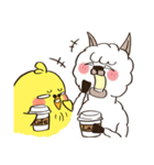 World-weary chicken ＆ Enthusiasm alpaca（個別スタンプ：27）