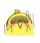 World-weary chicken ＆ Enthusiasm alpaca（個別スタンプ：34）
