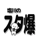 塩川さんデカ文字シンプル（個別スタンプ：30）