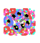 カラーアート（個別スタンプ：1）