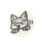 犬スタンプ（手書き日本語あいさつ）（個別スタンプ：38）