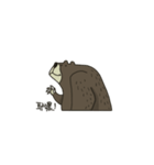 Here comes the Chubby Bro'Bear（個別スタンプ：23）