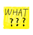 what ？？？！！！（個別スタンプ：2）