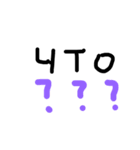 what ？？？！！！（個別スタンプ：4）