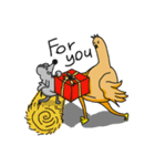 Somsom bird and friend（個別スタンプ：4）