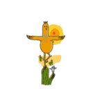 Somsom bird and friend（個別スタンプ：6）