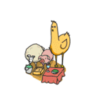Somsom bird and friend（個別スタンプ：11）