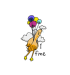 Somsom bird and friend（個別スタンプ：26）