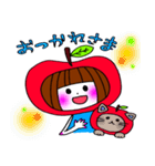 リンゴ スタンプ（個別スタンプ：5）