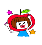 リンゴ スタンプ（個別スタンプ：22）